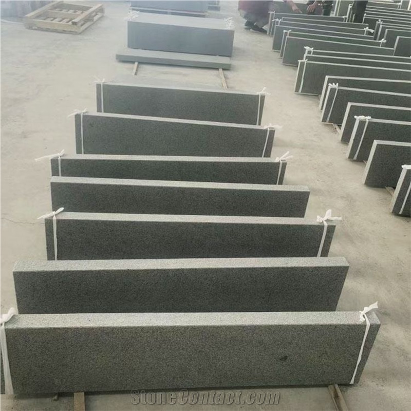 Outdoor Dark Grey G654 Granite Landscape Garden Steps
