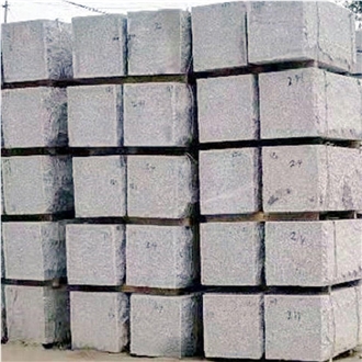 Outdoor Granite Raw Material Wall Blocks Garden Mushroom Stone