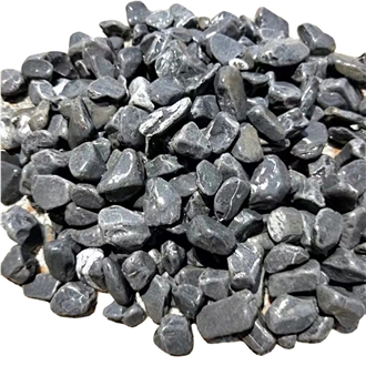Wholesale Black Basalt Pebbles Stone For Garden Decoration