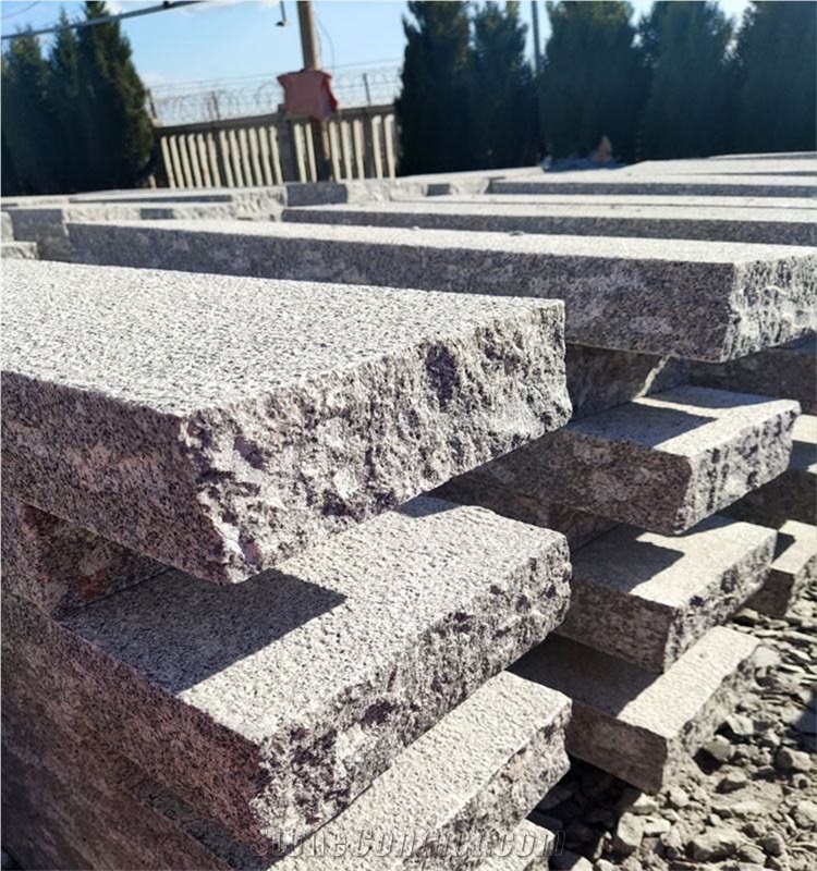 Wholesale Cheap Price Granite Stone Palisade Bush Hammered