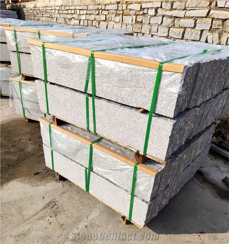 Wholesale Cheap Price Granite Stone Palisade Bush Hammered