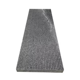 Wholesale Dark Grey Granite G654 Grooved  Pavement Setts