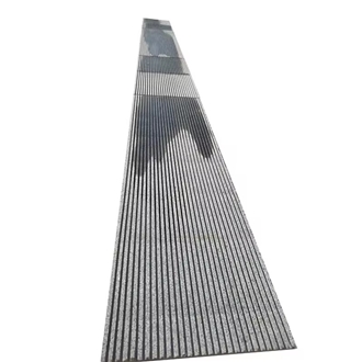 Wholesale Dark Grey Granite G654 Grooved  Pavement Setts
