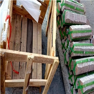 Wholesale Pot Garden Octagonal Paver Red Granite Cobblestone
