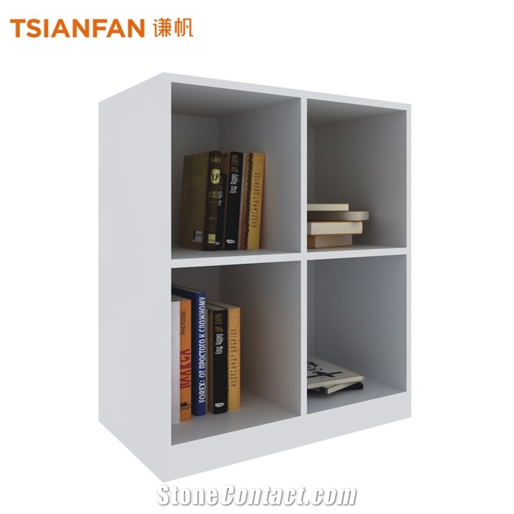 Culture Stone Sample Display Cabinet, Timber Showroom Stand