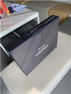 Quartz Stone Sample Box, Sample Suitcase, Glass Sample Case
