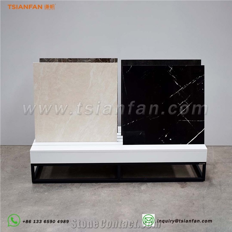 Stone Metal Counter Stand/Rack/Shelf