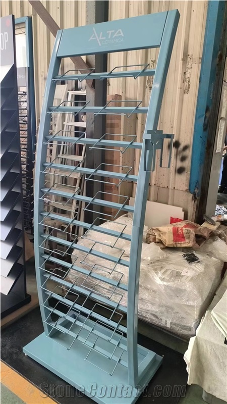 Stone Sample/Quartz/Marble Display Stand Rack