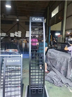 Tower Display Rack For Quartz/Natural Stone/ Marble Sample
