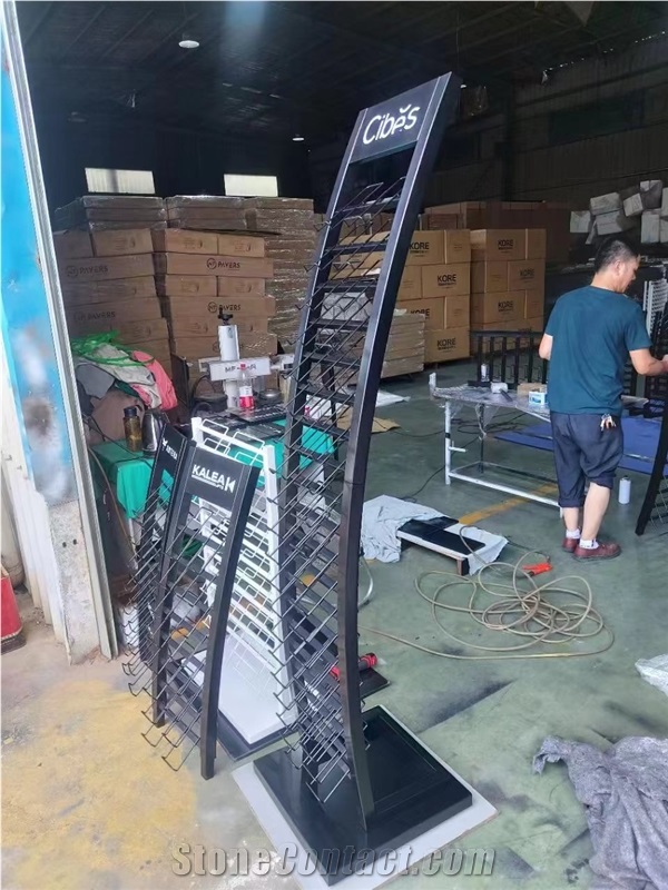 Tower Display Rack For Quartz/Natural Stone/ Marble Sample