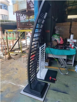 Tower Display Rack For Quartz/Natural Stone/ Marble Sample