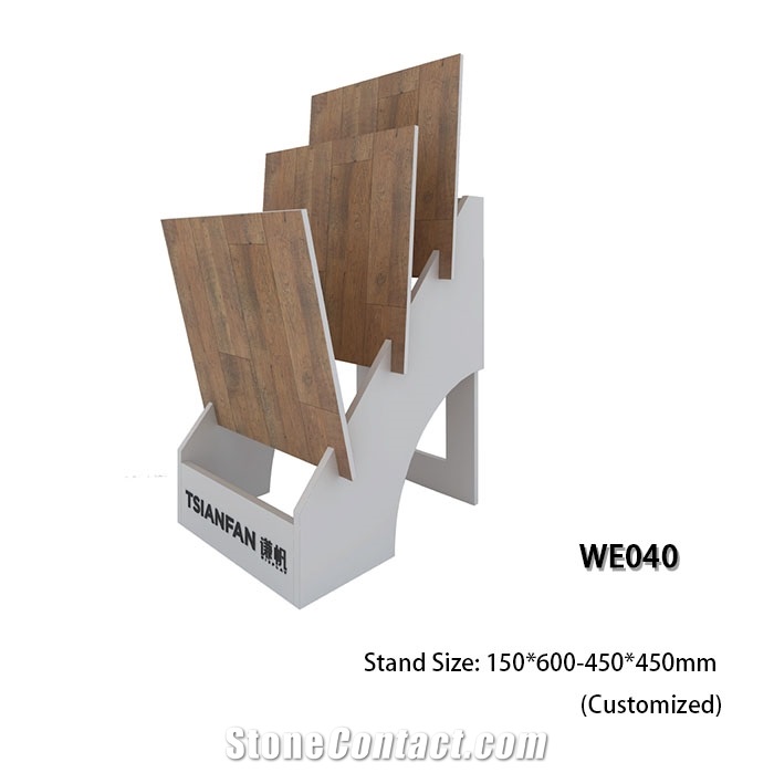 Viynl Floor Display Stand For Showroom