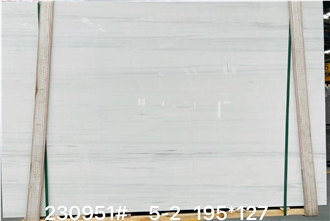 New Bianco Dolomiti White Marble Slabs