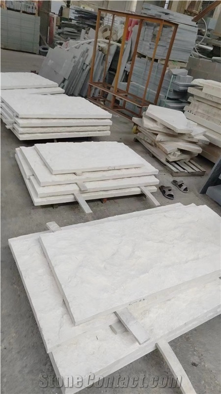 White Sandstone Tiles