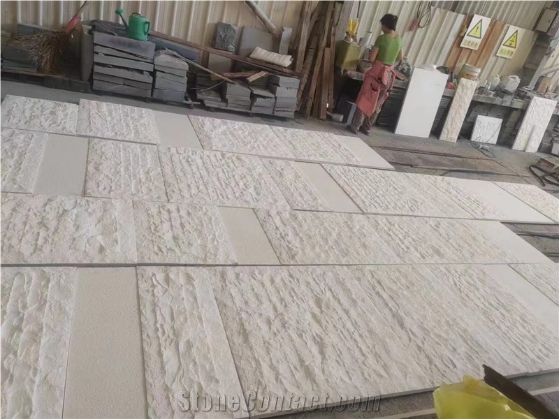 White Sandstone Tiles