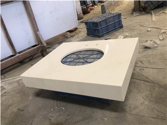 Marble Look Quartz Bathroom Vanity Tops