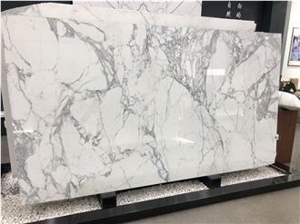 Italian Natural Statuario Venato Marble Slabs