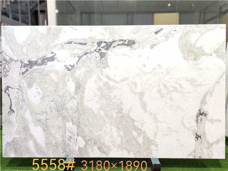 Oyster White Marble Slabs