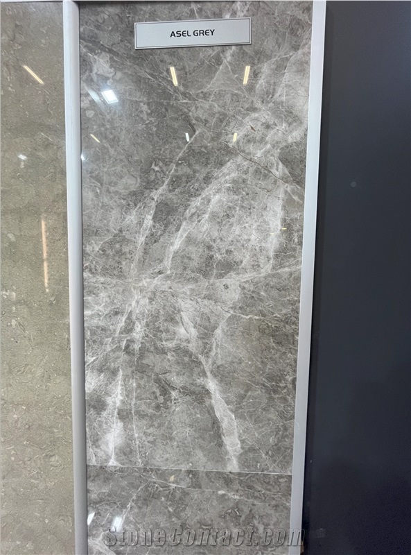 Asel Grey Marble Slab