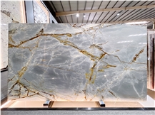 Blue Roma Quartzite Slab