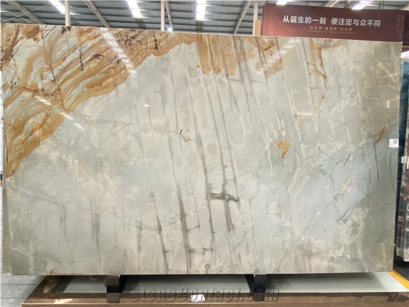 Blue Roma Quartzite Slab