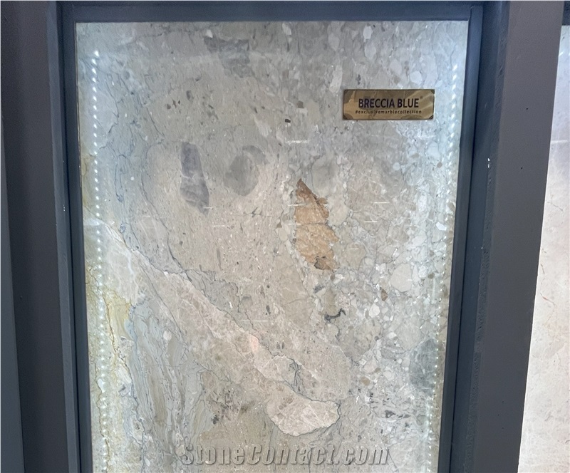 Breccia Blue Marble Slab