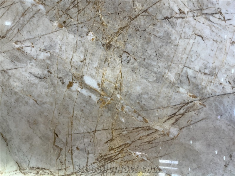 Golden Wave Marble Slab