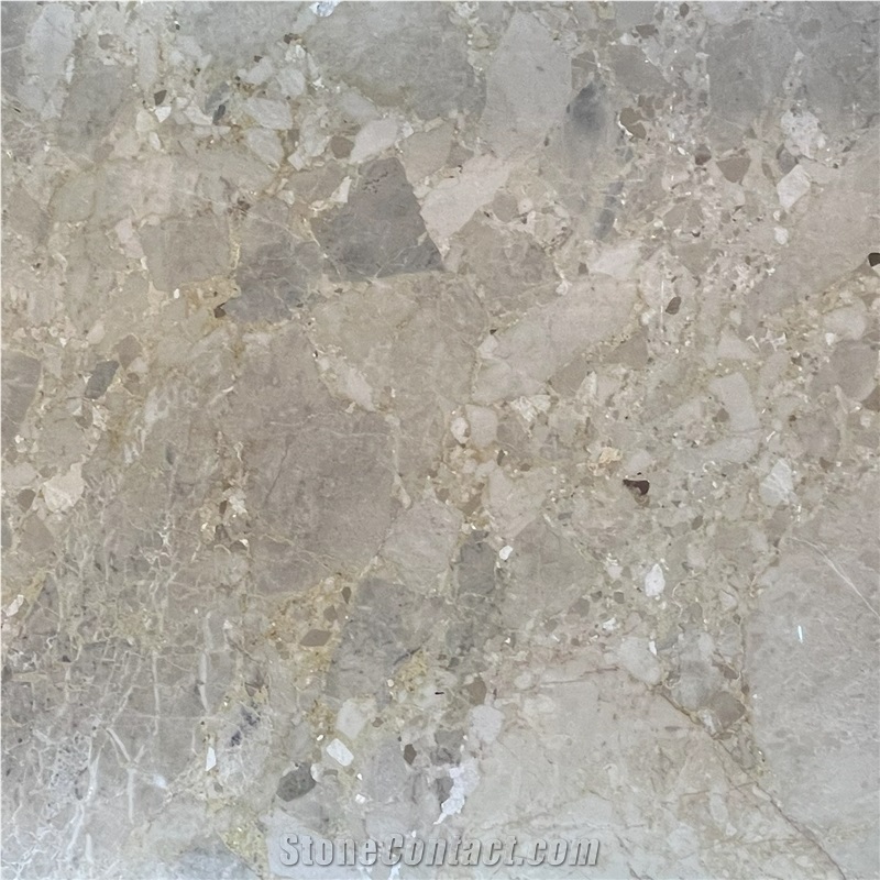 Grey Breccia Marble Tile