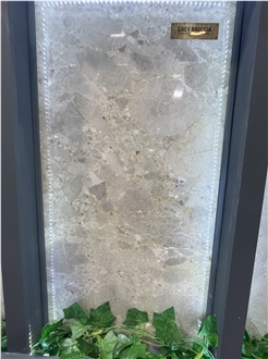 Grey Breccia Marble Slab