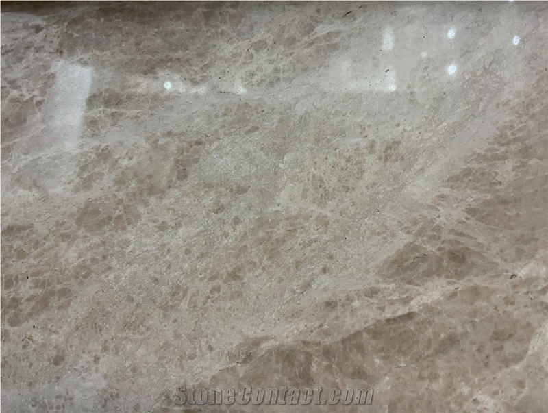 Isaura Spider Beige Marble Slab