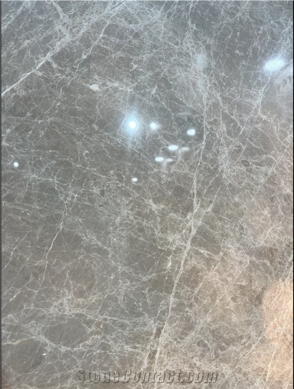 Isaura Spider Beige Marble Slab