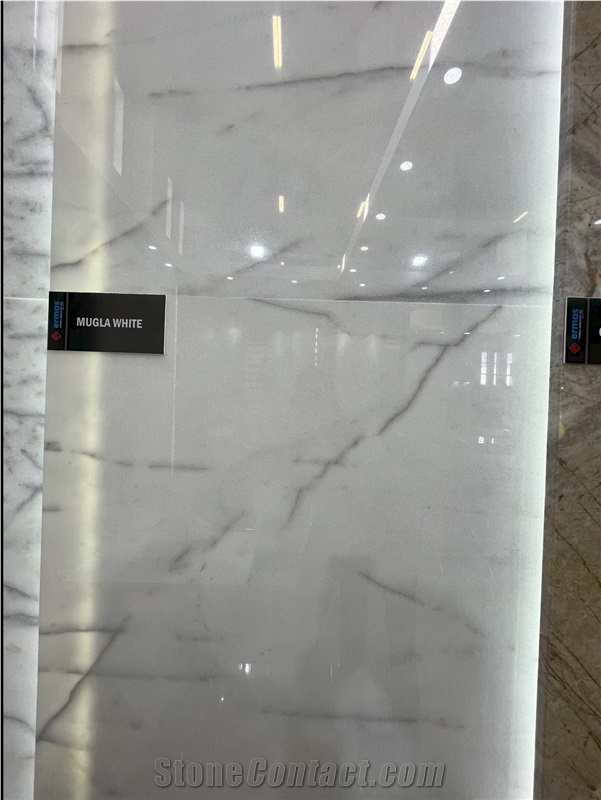 Mugla White Marble Slab