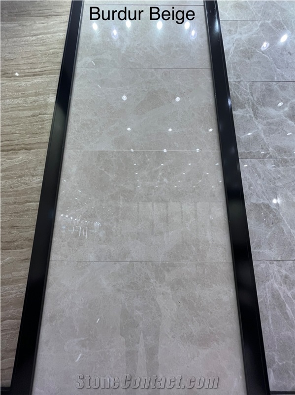 New Burdur Beige Marble Finished Product