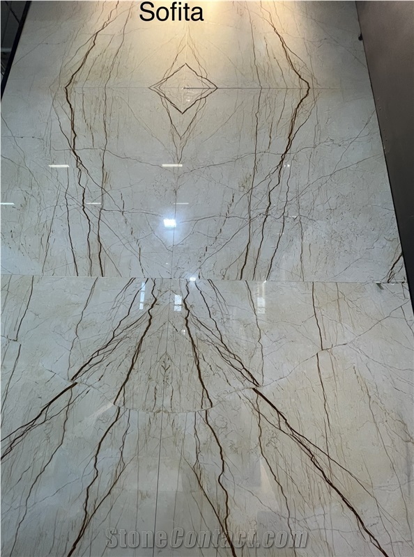 Rich Gold Marble Finished Product