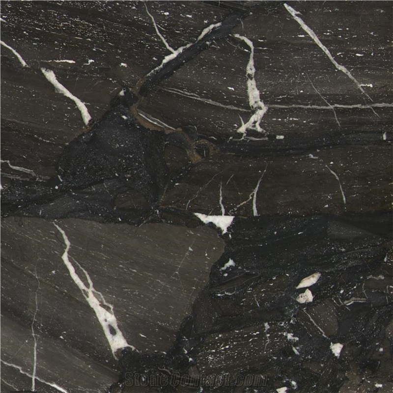 Tesla Grey Marble Tile