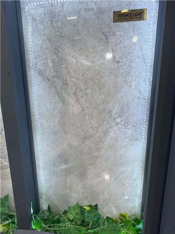 Versace Grey Marble Finished Product