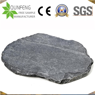 China Natural Split Black Landscaping Walkway Stone Slate