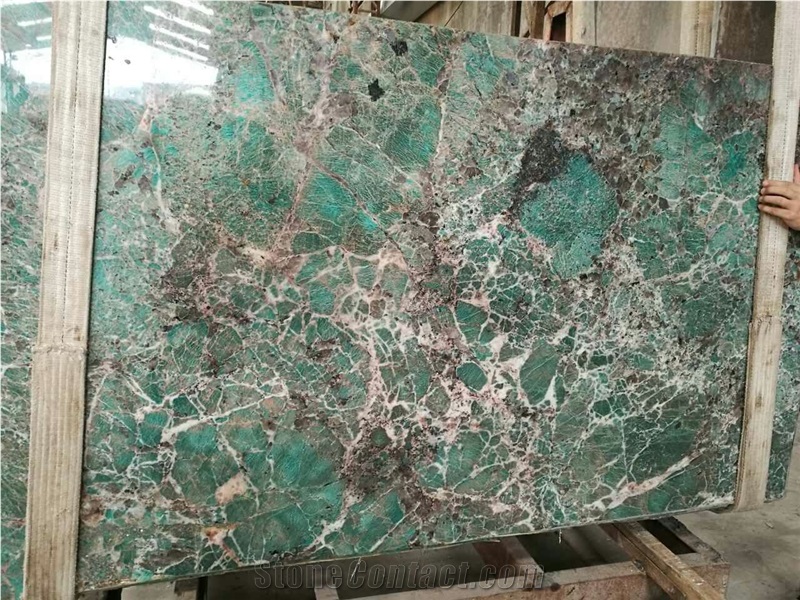 Amazon Green Quartzite Slabs