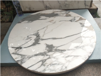 Calacatta White Marble Table Tops Calacatta White Marble Table Tops