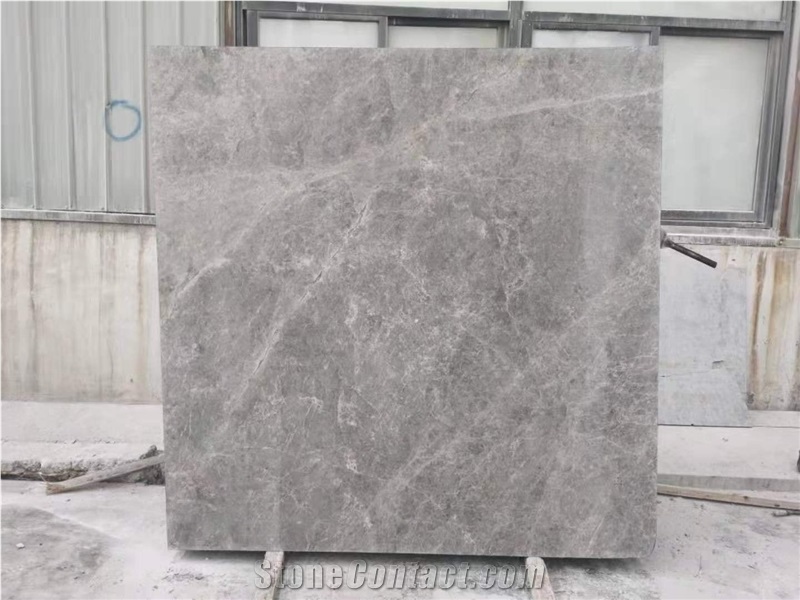Tundra Gray Marble Honed Slabs