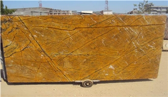 Rain Forest Golden Marble Slabs