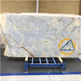 Sky Blue Onyx Slabs