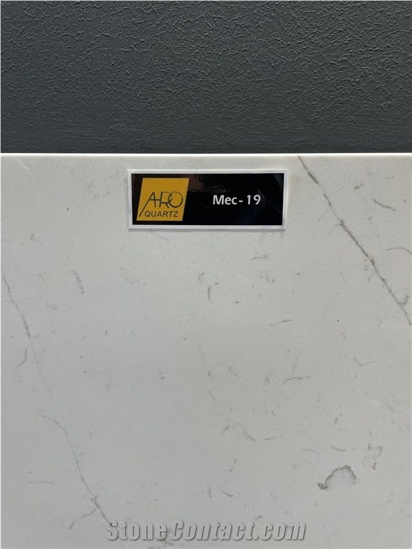 Aro Quartz Mec-19 Carrara Extra Quartz Slabs