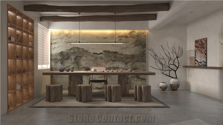Andes Grey Marble Slabs For Flooring Wall Tile