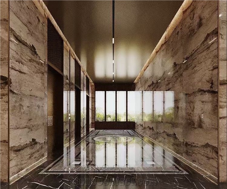 Andes Grey Marble Slabs For Flooring Wall Tile