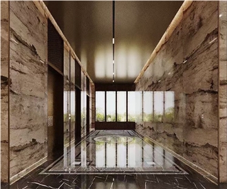 Andes Grey Marble Slabs For Flooring Wall Tile