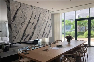 Arctic Ocean Marble Spirited Away Quartzite Slabs Tiles