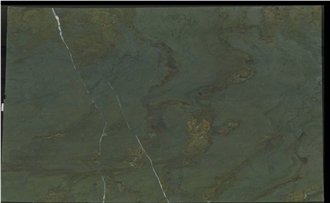 Olive Verde Patricia Marble Slab Tiles Flooring Wall