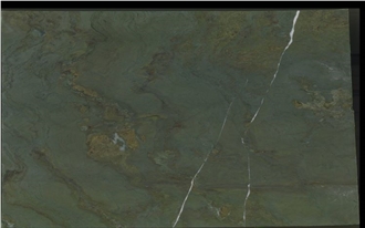 Olive Verde Patricia Marble Slab Tiles Flooring Wall