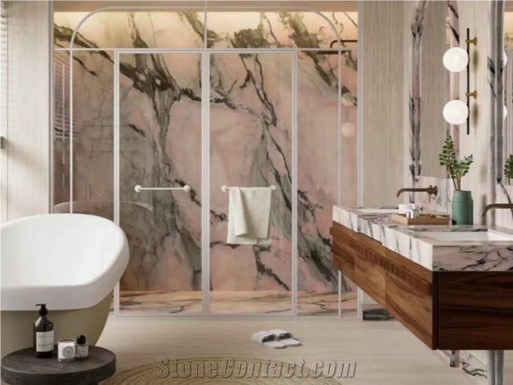 Pink Rosa Portugal Portogallo Marble Slabs Tiles